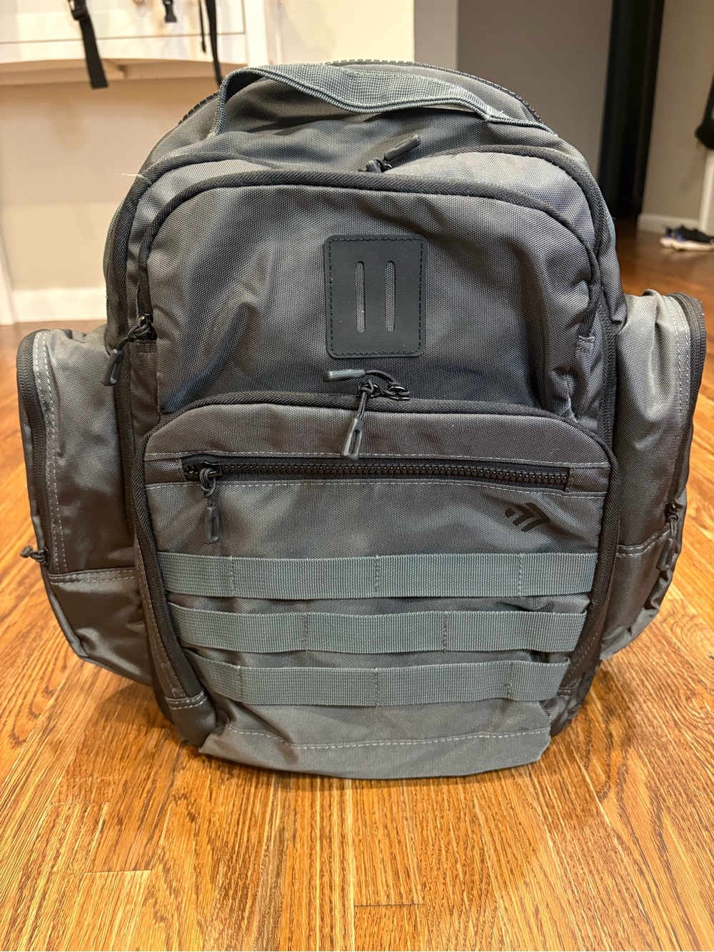 Outdoor Baby Dads Got It Tactical Backpack Diaper Bag Dark Gray 30L